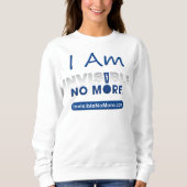 Ik ben niet meer zichtbaar - Sweatshirt (Voorkant)