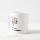 Ik ben niet met pensioen, ik ben een professionele koffiemok (Voorkant links)