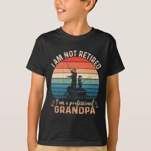 Ik ben niet met pensioen, ik ben een professionele t-shirt