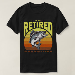 Ik ben niet met pensioen, ik neem gewoon een pauze t-shirt