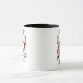 Ik ben niet met pensioen tussen de seizoenen mok (Midden)