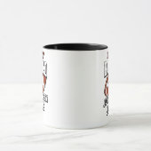 Ik ben niet met pensioen tussen de seizoenen mok (Midden)