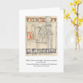 Ik ben niet mijn gedachten kaart (Gele Bloem)