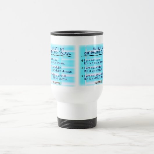 Ik ben niet mijn reumatoïde mok (Center)