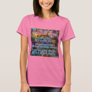 Ik ben niet mijn reumatoïde ziekte t-shirt