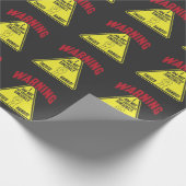 Ik ben niet mijn tegenstander van racismebestrijdi cadeaupapier (Hoek)