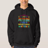 Ik ben niet misleid dat ik Autism Autism-bewustzij Hoodie (Voorkant)