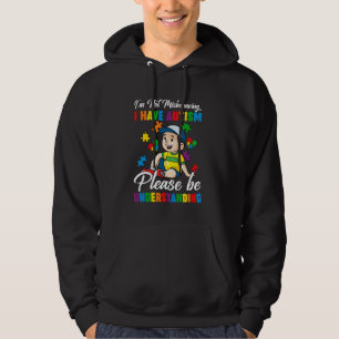 Ik ben niet misleid dat ik Autism Awareness Autist Hoodie