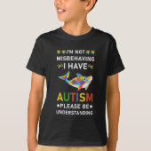 Ik ben niet misleid dat ik autisme heb - Autistisc T-shirt (Voorkant)