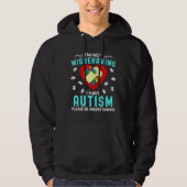 Ik ben niet misleid dat ik een autisme-bewustwordi hoodie (Voorkant)