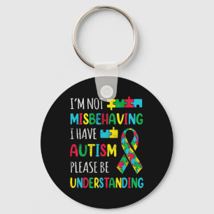 Ik ben niet misleid dat ik een reclamemateriaal he sleutelhanger