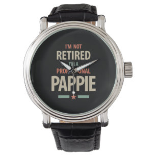 Ik ben niet moe dat ik een professionele Pappie Gi Horloge