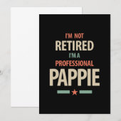 Ik ben niet moe dat ik een professionele Pappie Gi Kaart (Voorkant / Achterkant)