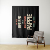 Ik ben niet moe dat ik een professionele Pappie Gi Wandkleed (In situ)