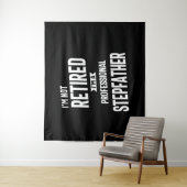 Ik ben niet moe dat ik een professionele vader ben wandkleed (In situ)