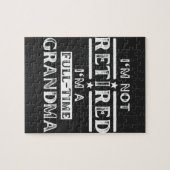 Ik ben niet moe dat ik een voltijdse oma ben legpuzzel (Horizontaal)