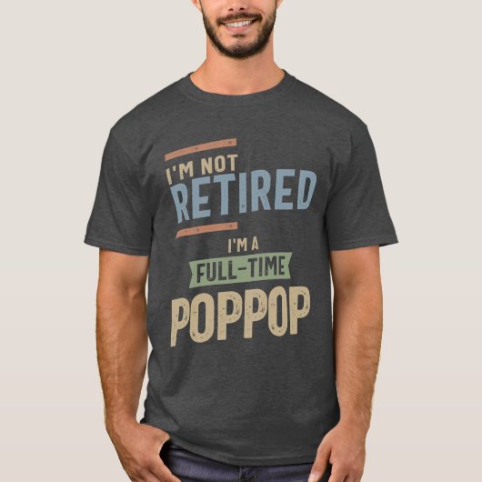 Ik ben niet moe, ik ben een fulltime pop t-shirt (Voorkant)