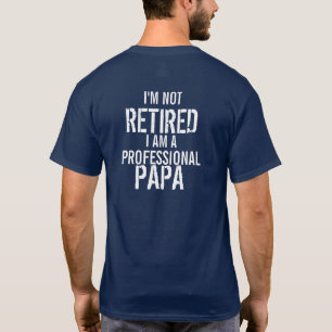 Ik ben niet moe. Ik ben een professionele krant T-shirt