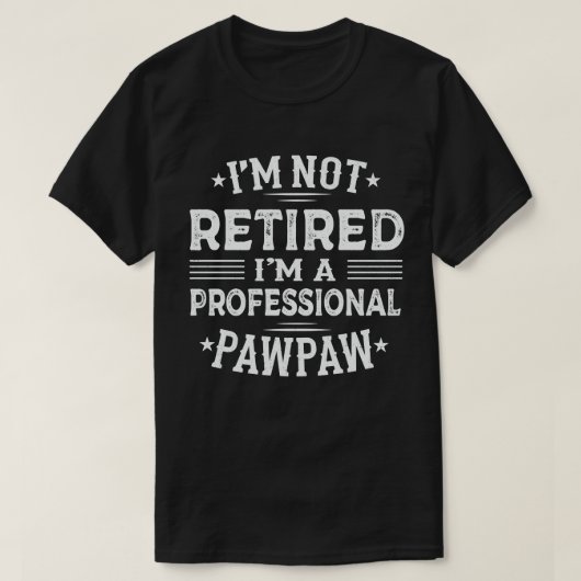 Ik ben niet moe, ik ben een professionele pap. t-shirt (Design voorkant)