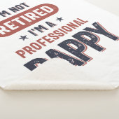 Ik ben niet moe, ik ben een professionele papaver. sherpa deken (3/4)