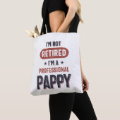 Ik ben niet moe, ik ben een professionele papaver. tote bag (Dichtbij)