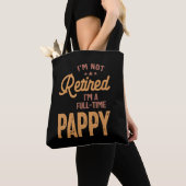 Ik ben niet moe, ik ben een voltijdse papaver. tote bag (Dichtbij)