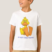 Ik ben niet moe mama t-shirt (Voorkant)
