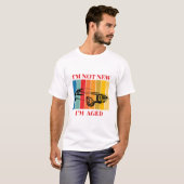 ik ben niet nieuw t-shirt (Voorkant volledig)