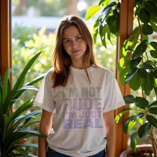 Ik ben niet onbeleefd, ik ben gewoon echt trui