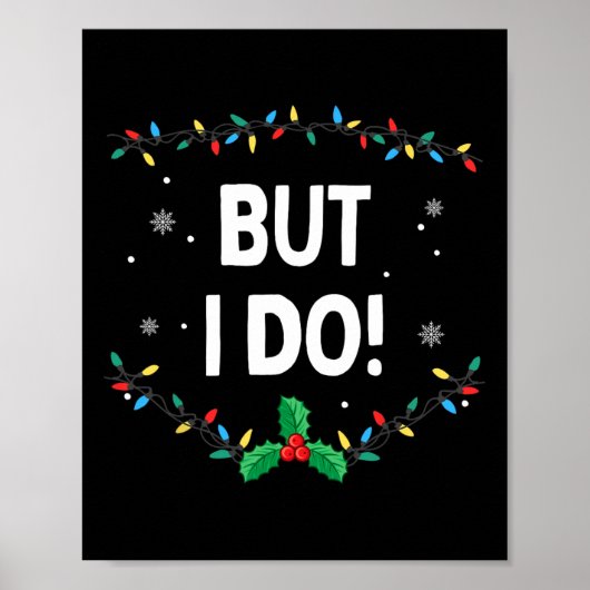 Ik ben niet op kerst afgestemd, maar ik wel. poster (Voorkant)
