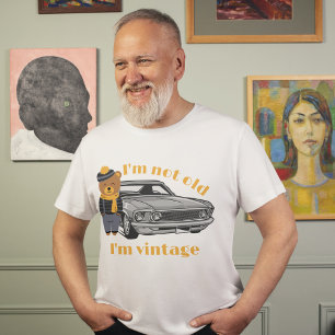 Ik ben niet oud, ik ben  Classic Car Custom T-shirt