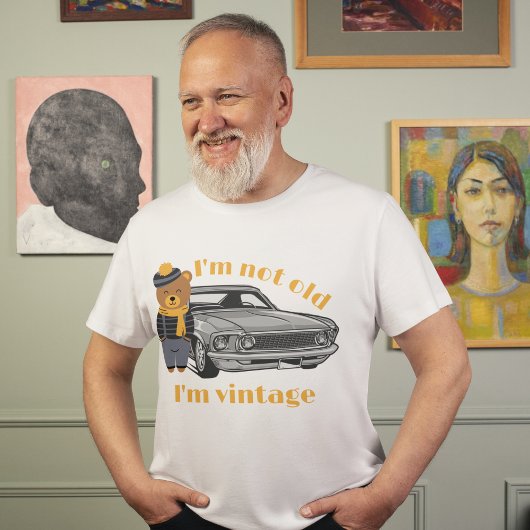Ik ben niet oud, ik ben  Classic Car Custom T-shirt