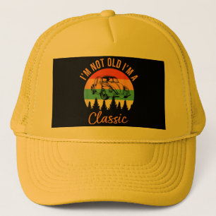 Ik ben niet oud Ik ben Classic Car Retro  Funny Ca Trucker Pet