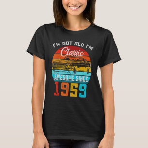 Ik ben niet oud. Ik ben Classic Funny Car Geweldi T-shirt