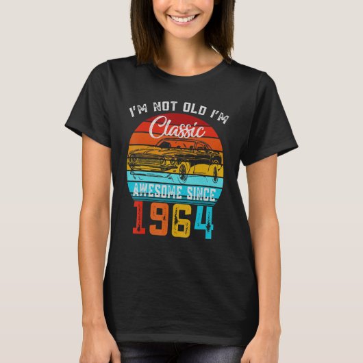 Ik ben niet oud. Ik ben Classic Funny Car  Geweldi T-shirt (Voorkant)