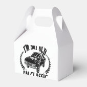 Ik ben niet Oud Ik ben Classic grappige auto Bedankdoosjes (Achterkant)