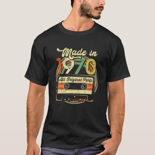 Ik ben niet oud. Ik ben een klassieke 1970. T-shirt (Voorkant)