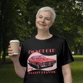 Ik ben niet oud Ik ben een klassieke auto grappig T-shirt