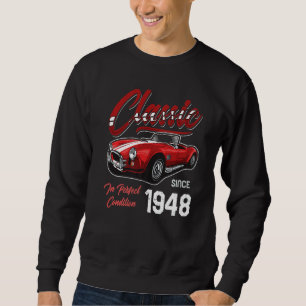 Ik ben niet oud, ik ben een klassieke auto, vintag trui