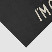 Ik ben niet oud Ik ben een klassieke grappige oude Tissuepapier (Detail)