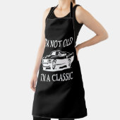 Ik ben niet oud. Ik ben een klassieke klassieke kl Schort (Insitu)