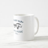 Ik ben niet oud Ik ben een klassieke oldtimer auto Koffiemok (Voorkant rechts)