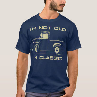 Ik ben niet oud, ik ben een klassieke Vintage Pick T-shirt