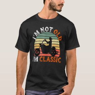Ik ben niet oud, ik ben een klassieke Vintage Reti T-shirt
