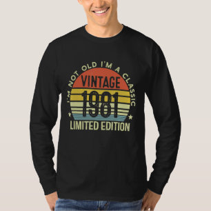 Ik ben niet oud. Ik ben een klassieke Vintage uit T-shirt