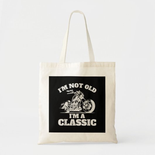 Ik ben niet oud Ik ben een klassieker - Vaderdag - Tote Bag (Voorkant)