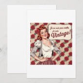 Ik ben niet oud. Ik ben een vechtdier. Kaart (Voorkant / Achterkant)