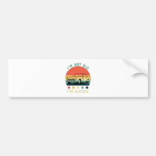 Ik ben niet oud, ik ben klassiek bumpersticker