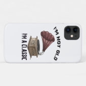 Ik ben niet oud ik ben klassiek Case-Mate iPhone case (Achterkant (horizontaal))