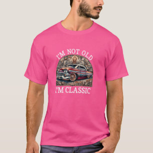 Ik ben niet oud Ik ben klassiek - Chicano Lowrider T-shirt